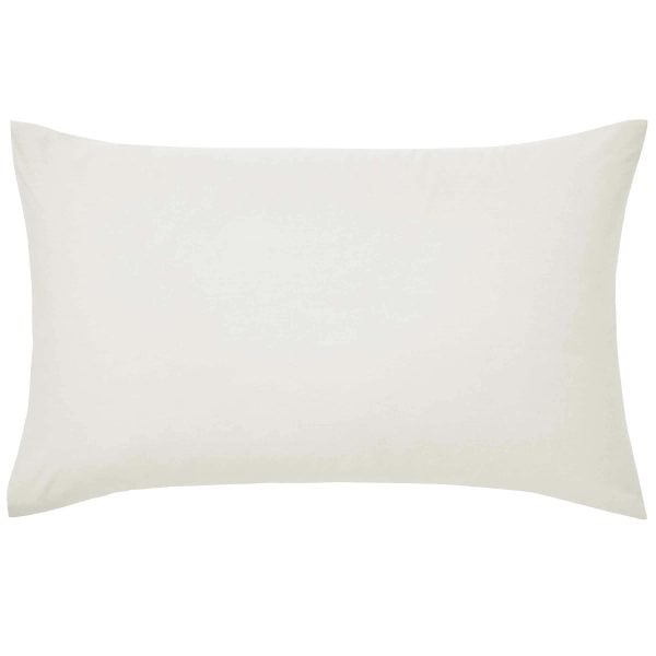 1951 5050 Percale Standard Pillowcase Cream | Bed Sava