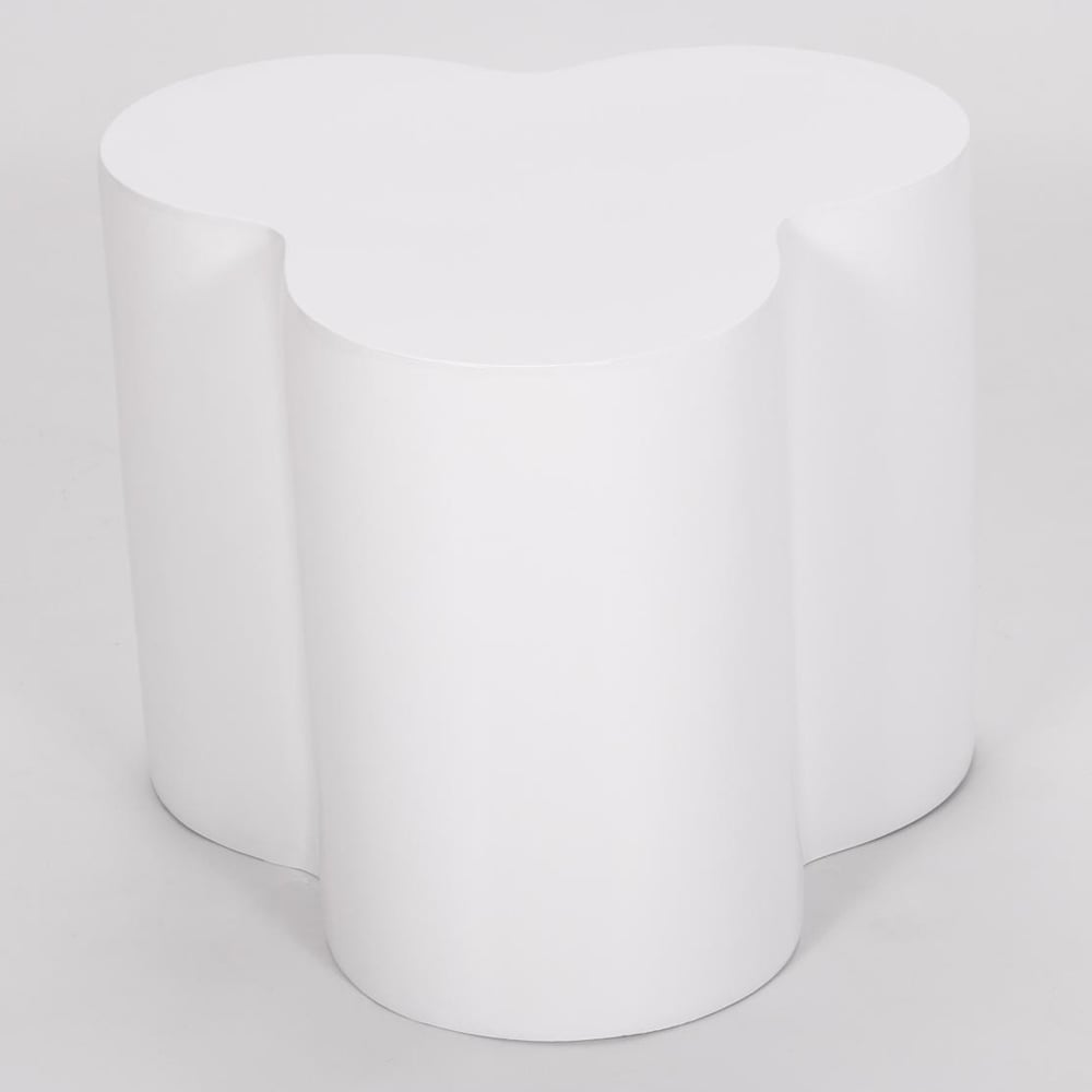 Cudahy High Gloss Lamp Table In White
