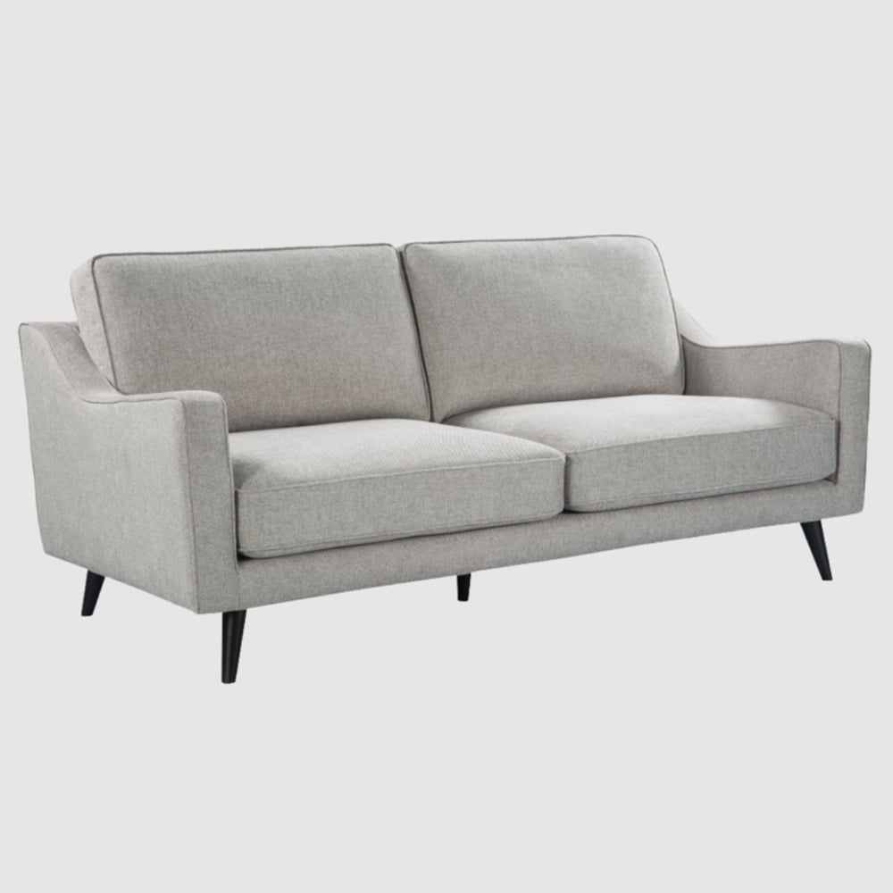 Darby Fabric 2.5 Seater Sofa In Greige
