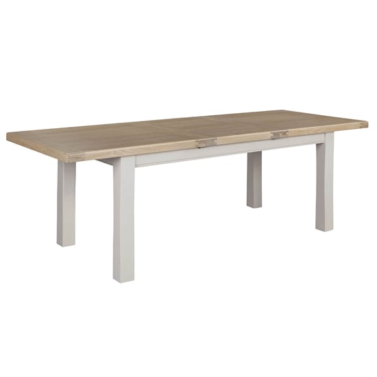 Dawson Extending Wooden Dining Table 1400mm In Taupe