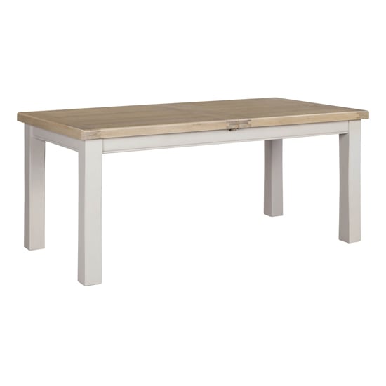 Dawson Extending Wooden Dining Table 1200mm In Taupe