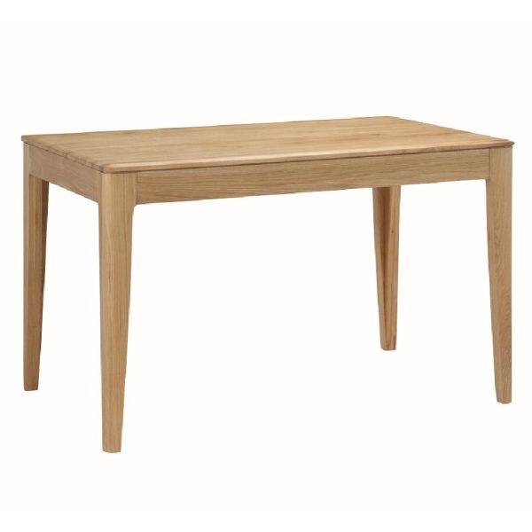 Derry Small Wooden Rectangular Dining Table In Oak | Bed Sava