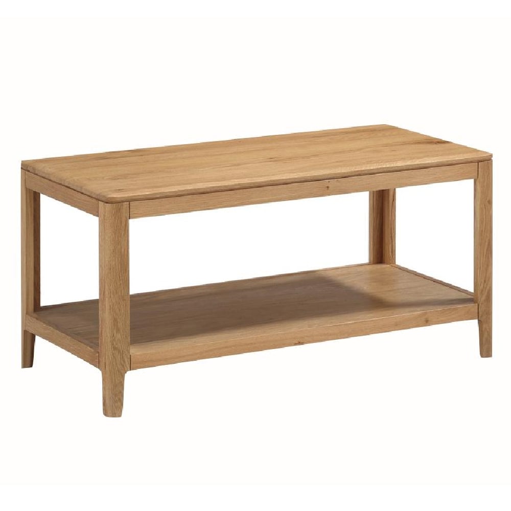Derry Wooden Coffee Table In Oak