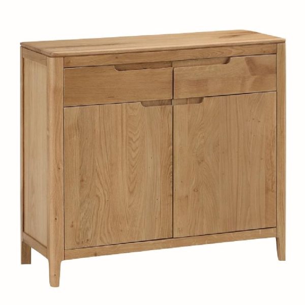 Derry Wooden Sideboard With 2 Doors 2 Drawers In Oak | Bed Sava