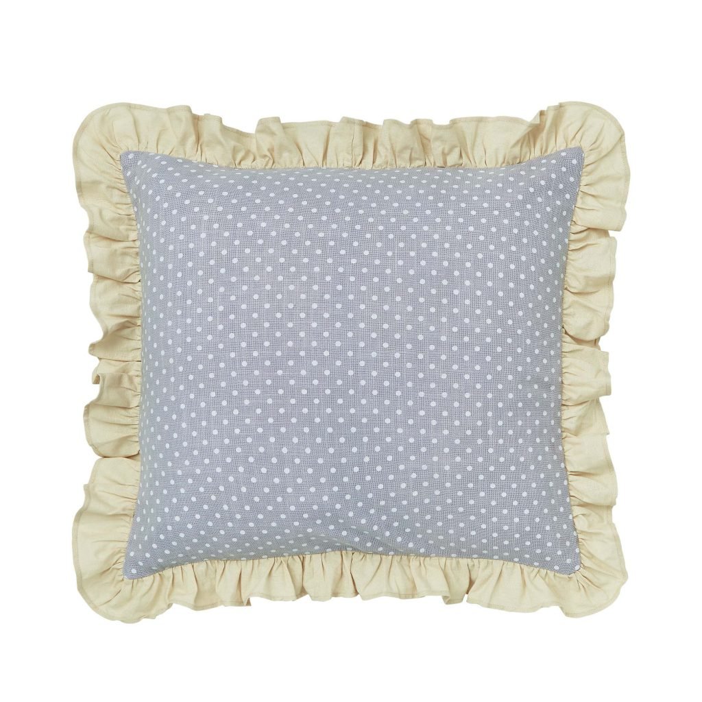 Helena Springfield Ness Cushion 45cm x 45cm, Lavender and Yellow