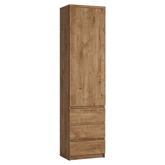 Felton Wooden Cupboard With 1 Door In Oak
