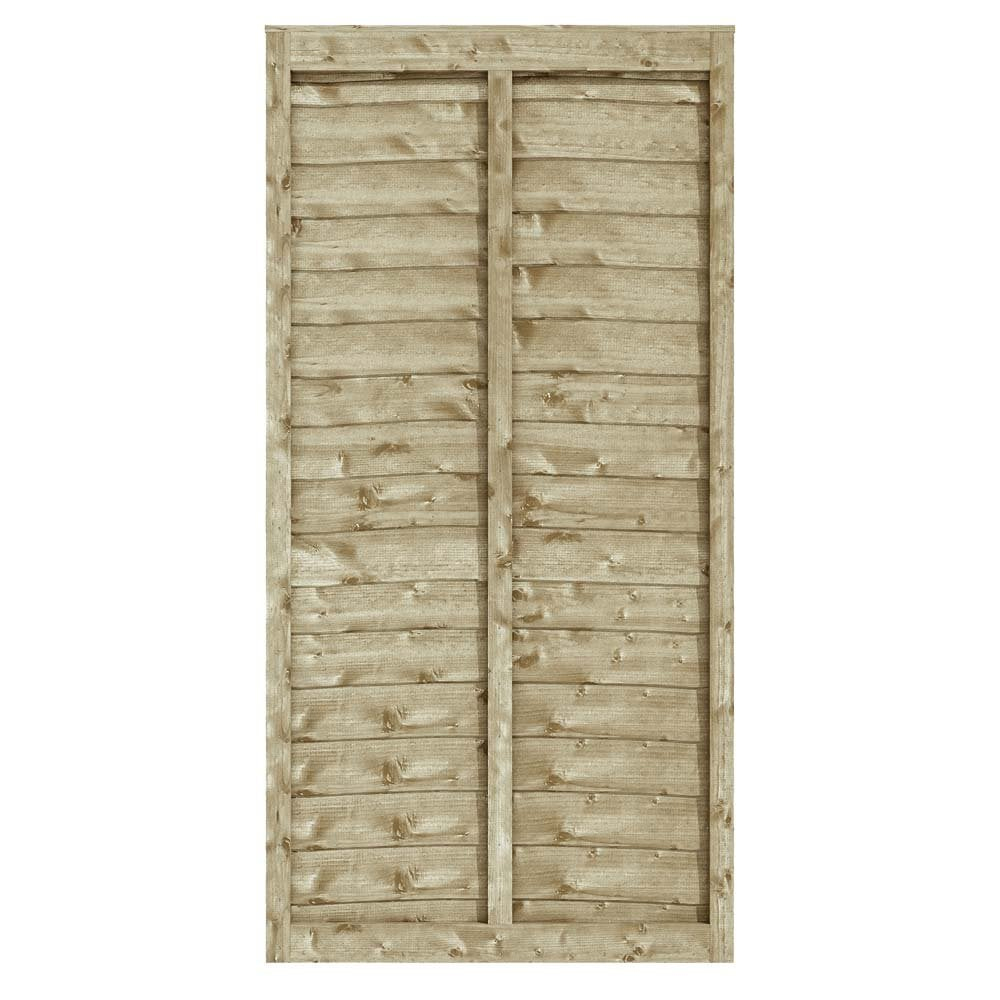 Fico Wooden Garden Traditional Lap Gate In Natural
