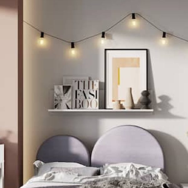 Fletcher Wooden Wall Shelf In White | Bed Sava
