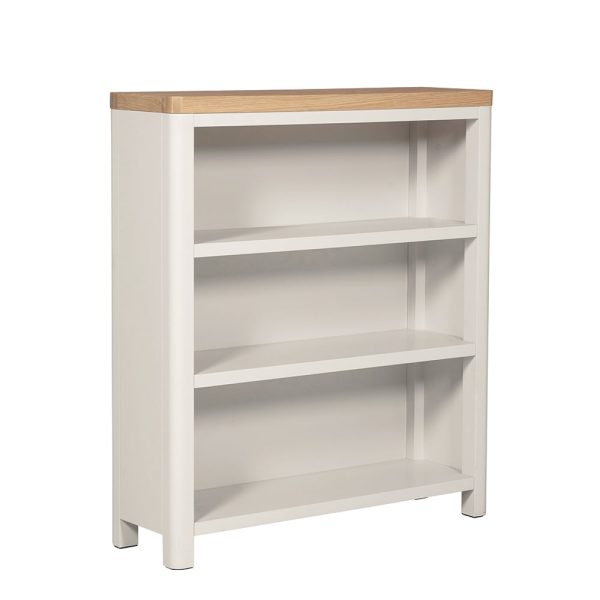 Folsom Wooden Bookcase With 3 Shelves In Natural | Bed Sava