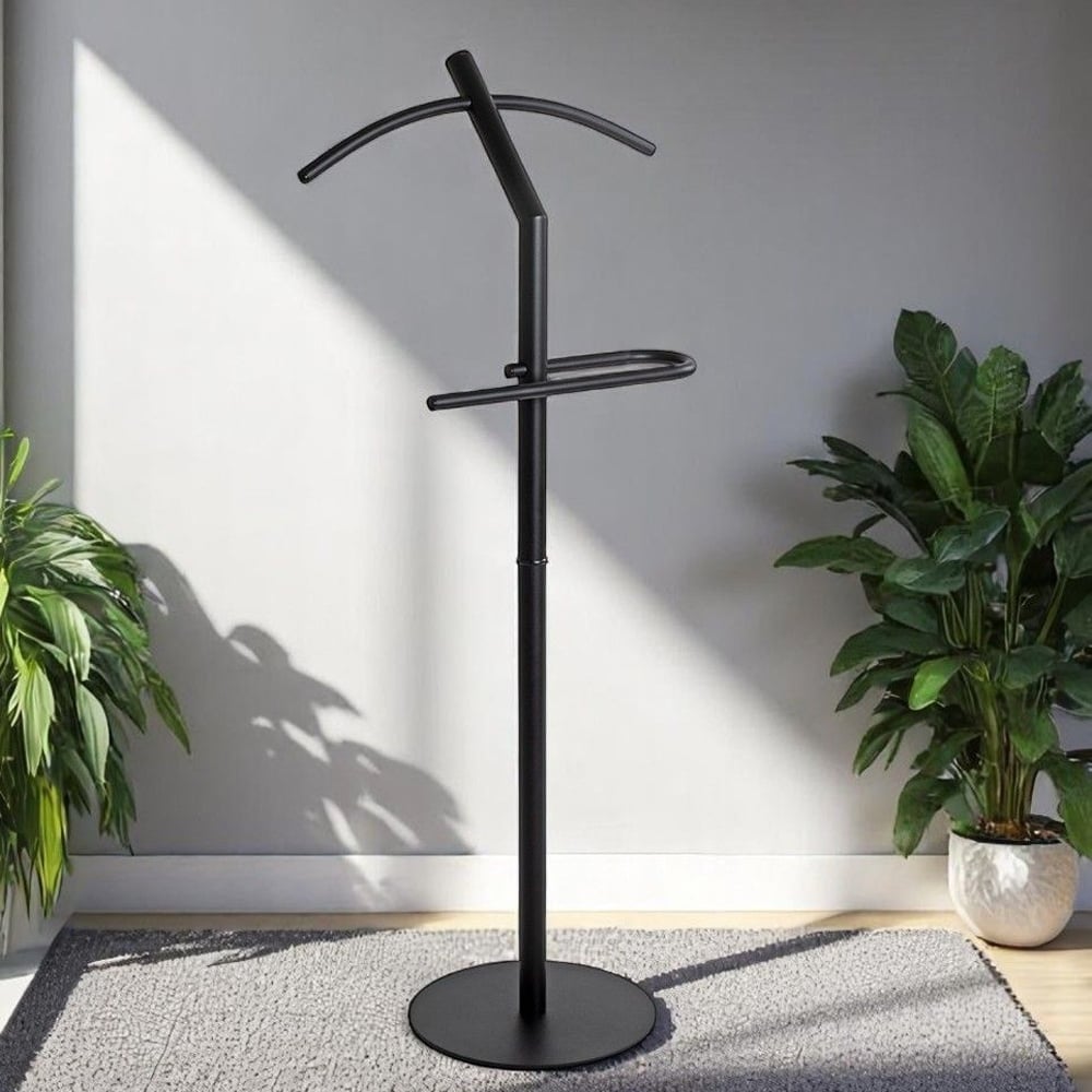 Gaffney Metal Coat Stand In Black