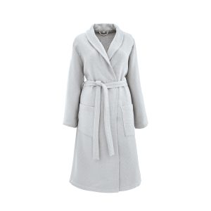 Murmur Spa Collection Waffle Robe  SmallMedium Cloud Grey | Bed Sava