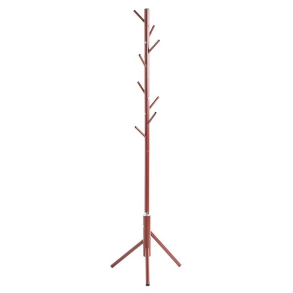 Halifax Metal Coat Stand In Red | Bed Sava