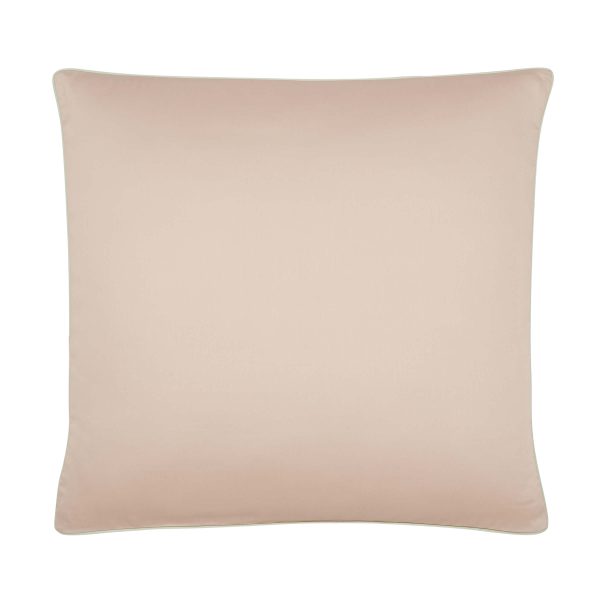 Harlequin Floreana Square Pillowcase Fig Leaf  Coral | Bed Sava