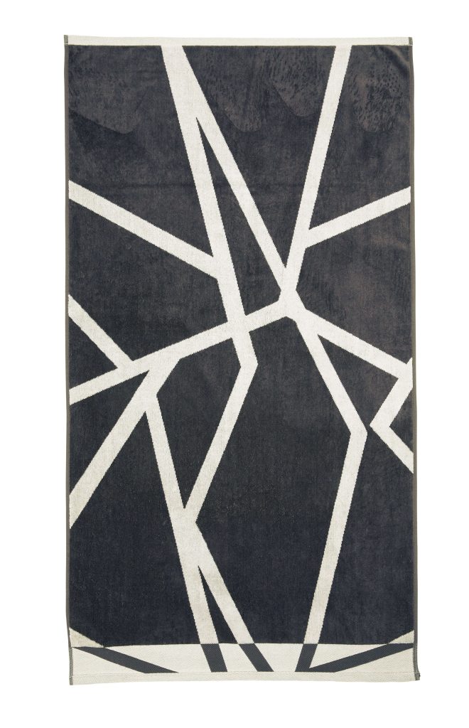 Harlequin Sumi Guest Towel, Charcoal