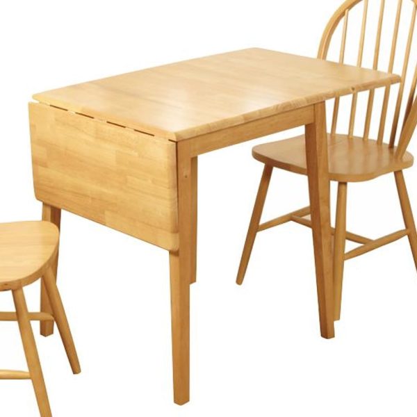 Harrisburg Wooden Drop Leaf Dining Table In Oak | Bed Sava