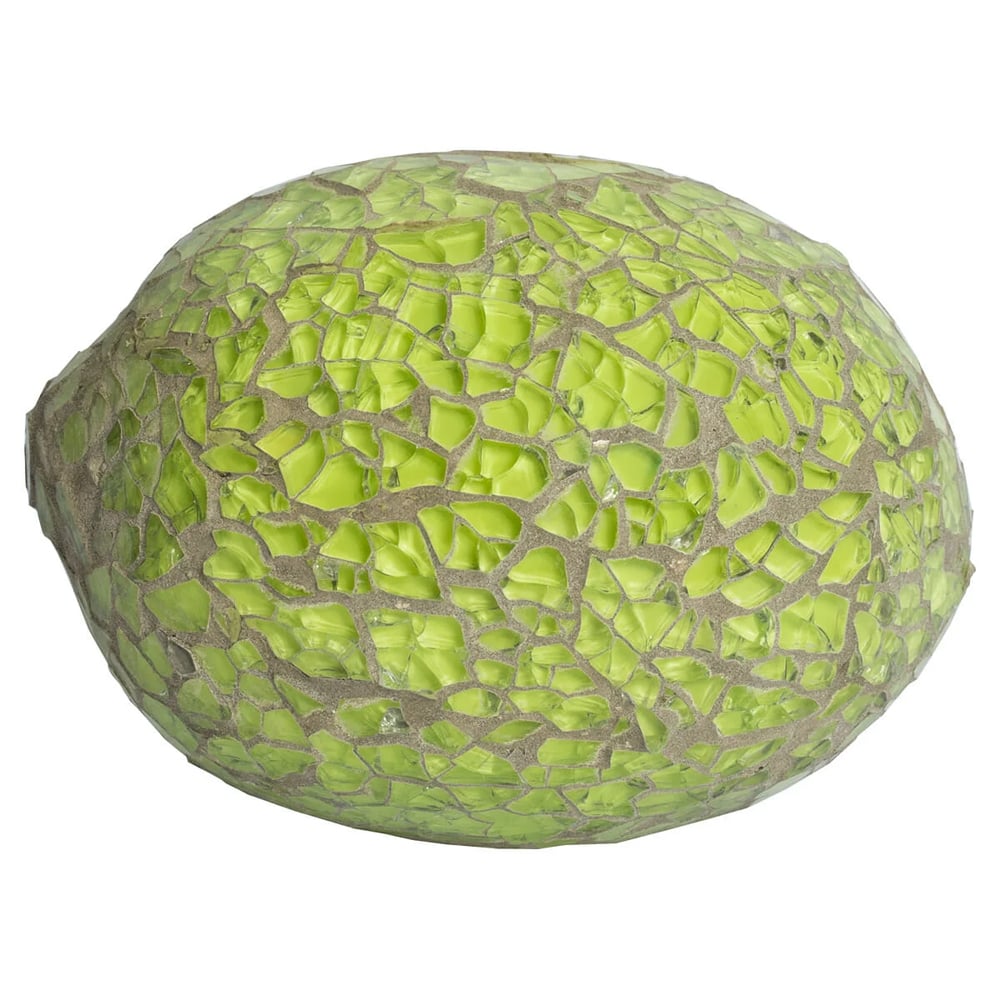 Hasselt Decorative Mosaic Glass Lemon In Green