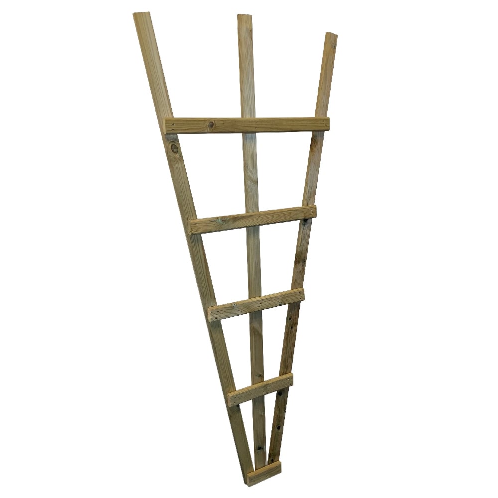 Helsinki Wooden Garden Trellis In Natural 5FT