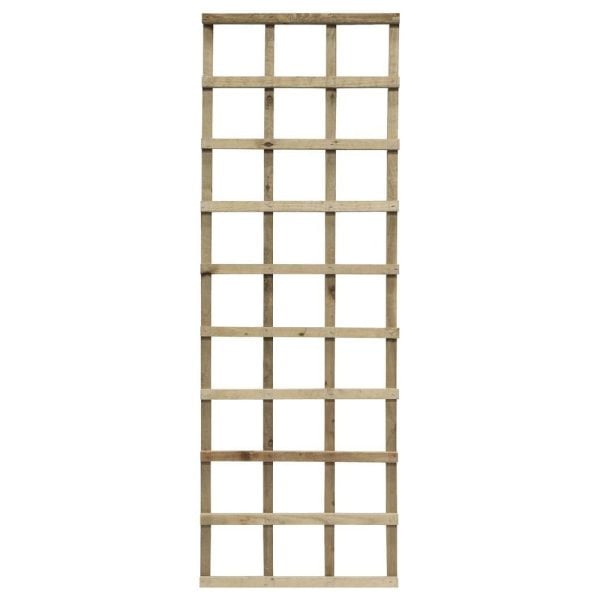 Hizo Wooden Garden Pressure Treated Trellis In Natural 6×2 | Bed Sava
