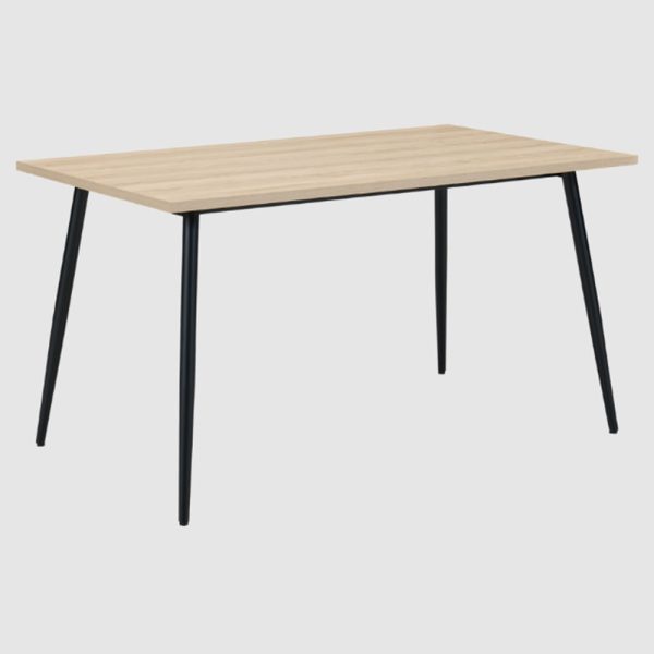 Hobart Small Wooden Dining Table In Oak | Bed Sava