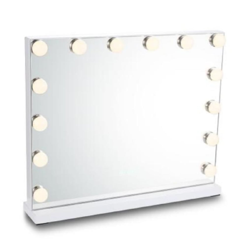 Holmdel Small Dressing Mirror With LED Lighting In Clear