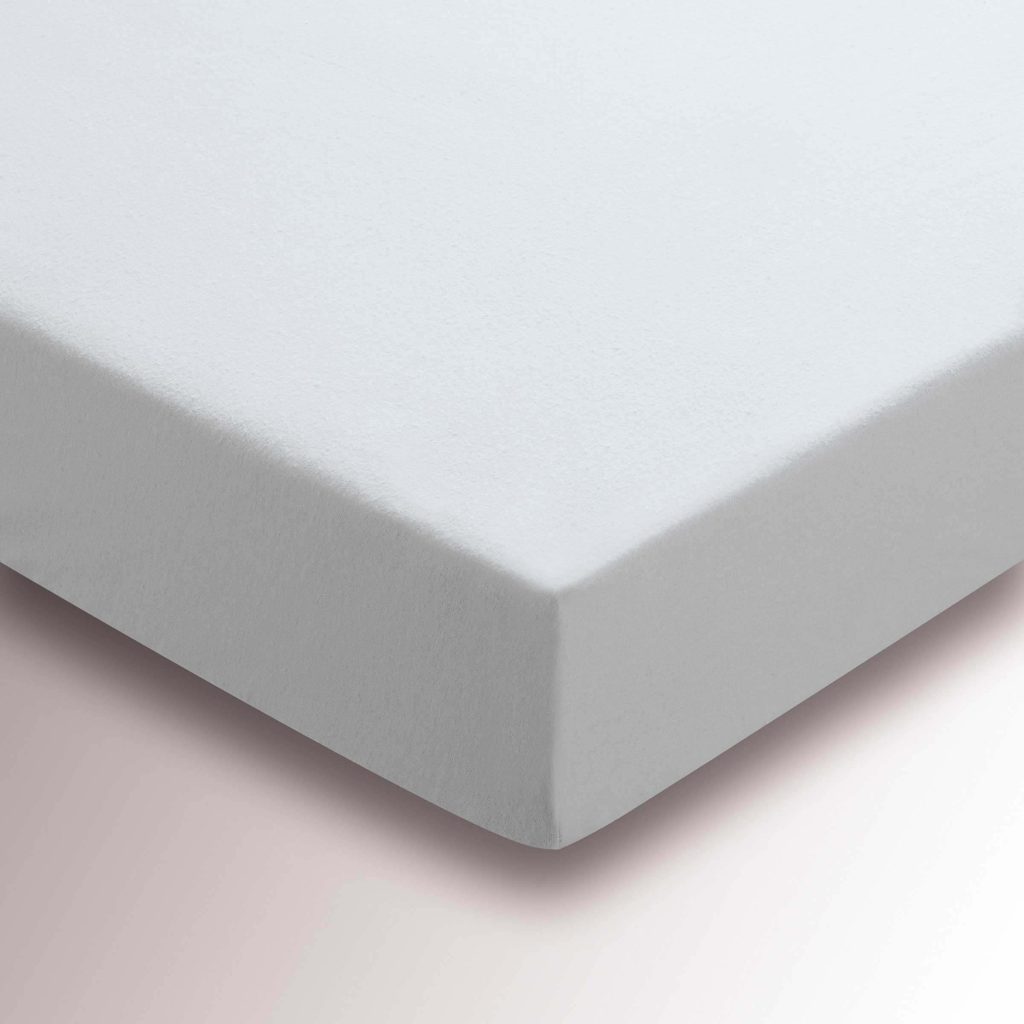 Helena Springfield Brushed Cotton Super Kingsize Fitted Sheet, Silver