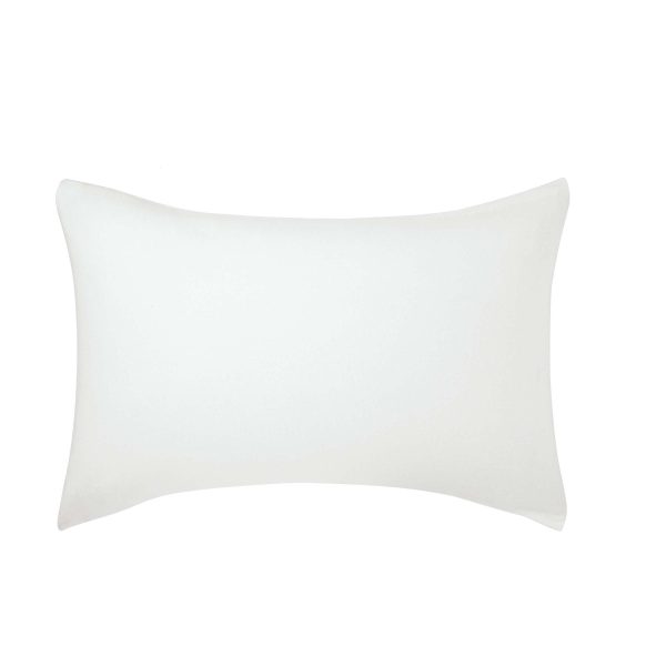 Helena Springfield Brushed Cotton Pair of Standard Pillowcases White | Bed Sava