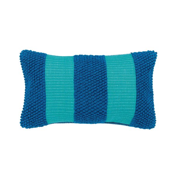 Helena Springfield Budding Brights Isla Cushion 30cm x 50cm Blue | Bed Sava