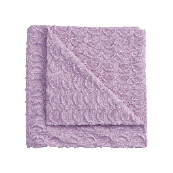 Helena Springfield Mimi Knitted Throw Lavender | Bed Sava