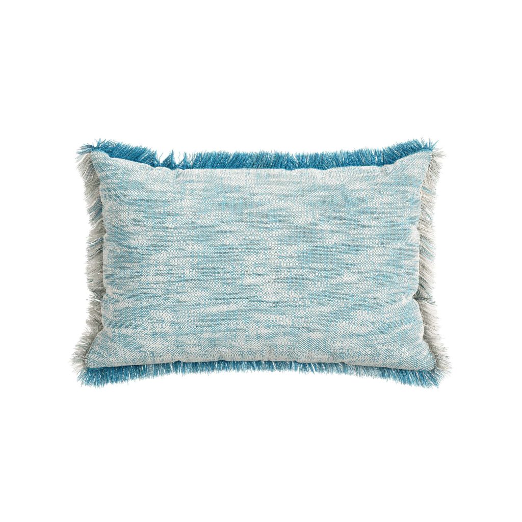 Helena Springfield Minnie Cushion 30cm x 50cm, Turquoise