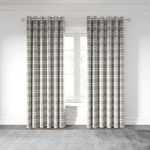 Helena Springfield Harriet Lined Curtains 90 x 90 Mocha | Bed Sava