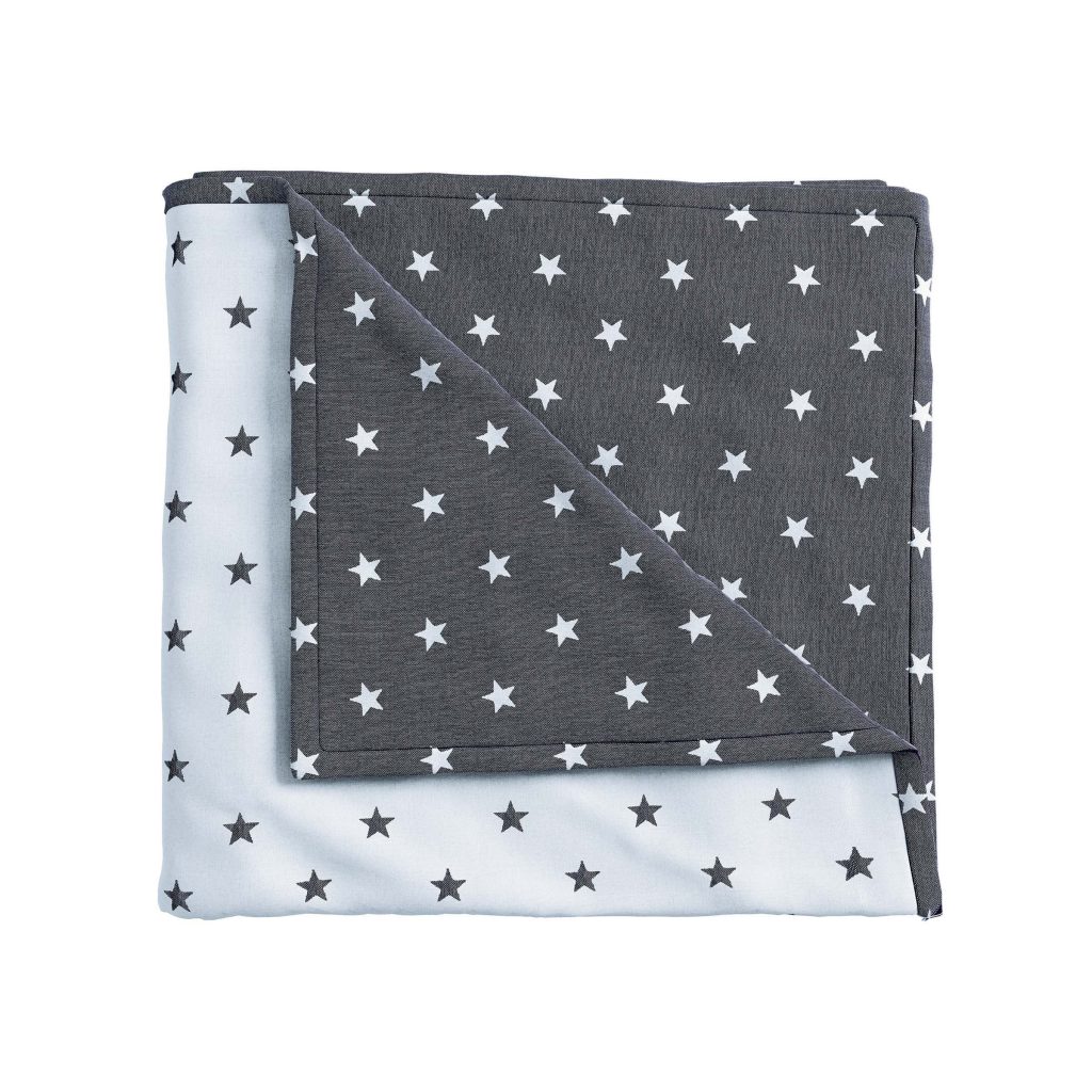 Helena Springfield Star Woven Throw, Blue
