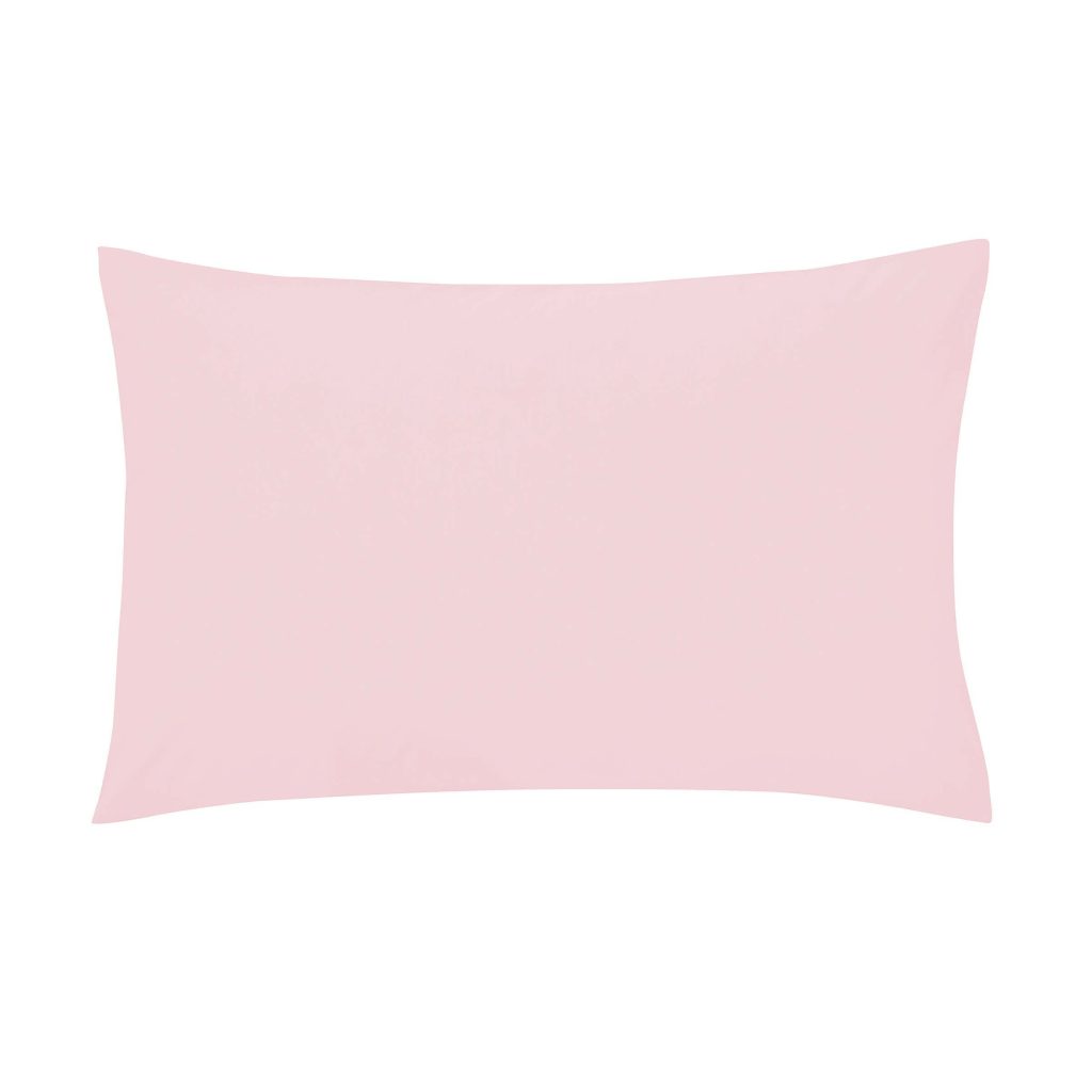 Helena Springfield, 50/50 Percale Standard Pillowcase, Blush