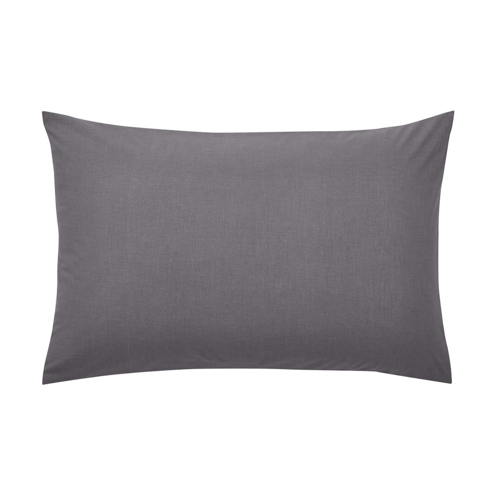 Helena Springfield Large Standard Pillowcase, Charcoal