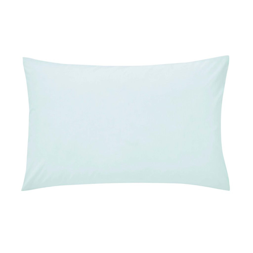 Helena Springfield Large Standard Pillowcase, Duck Egg