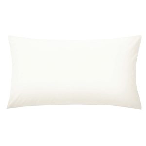 Helena Springfield Large Standard Pillowcase Ivory | Bed Sava