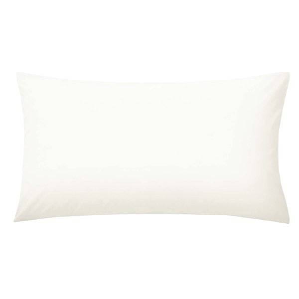 Helena Springfield Large Standard Pillowcase Ivory | Bed Sava