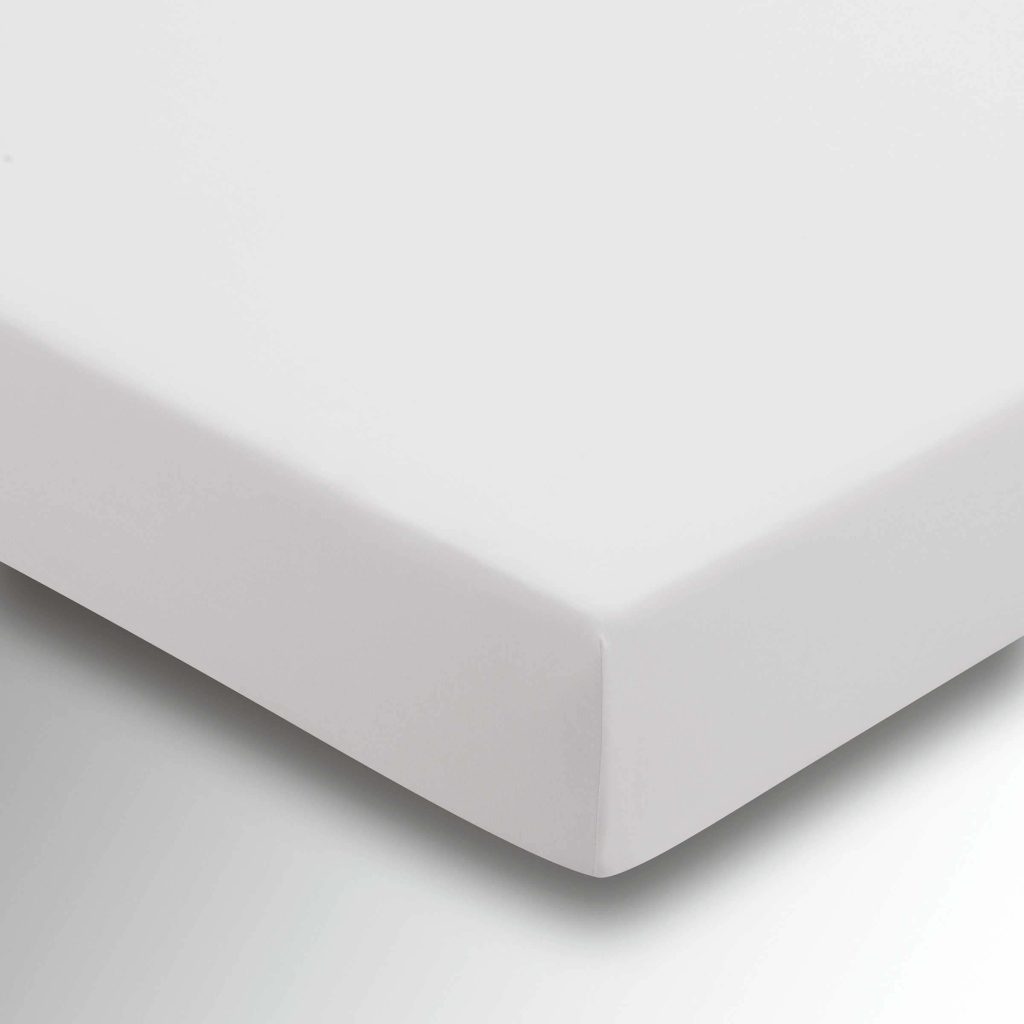 Helena Springfield Percale Kingsize (36cm Deep) Fitted Sheet, Silver