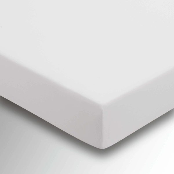 Helena Springfield Percale Single 36cm Deep Fitted Sheet Silver | Bed Sava