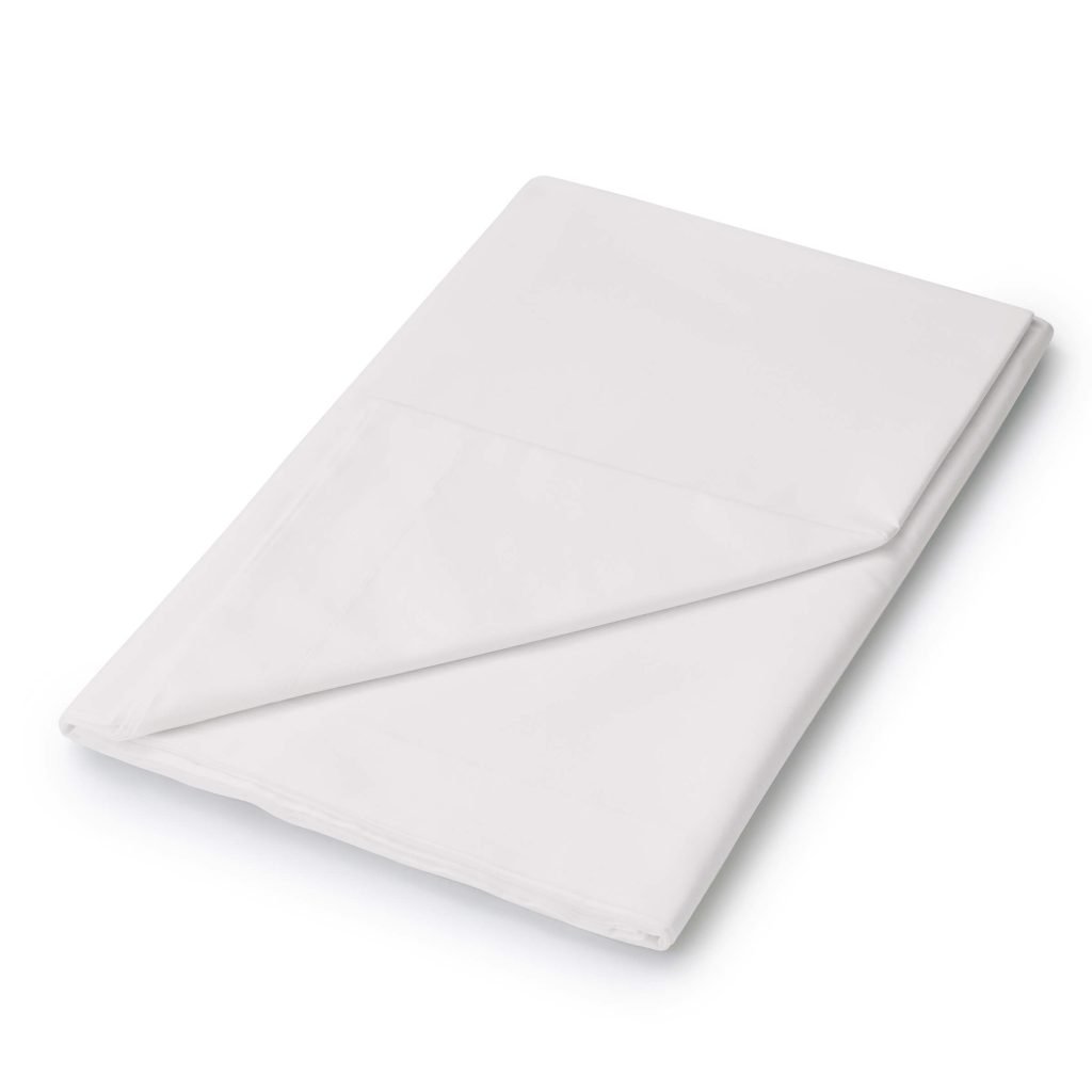50/50 Plain Dye Percale Super Kingsize Flat Sheet, Silver