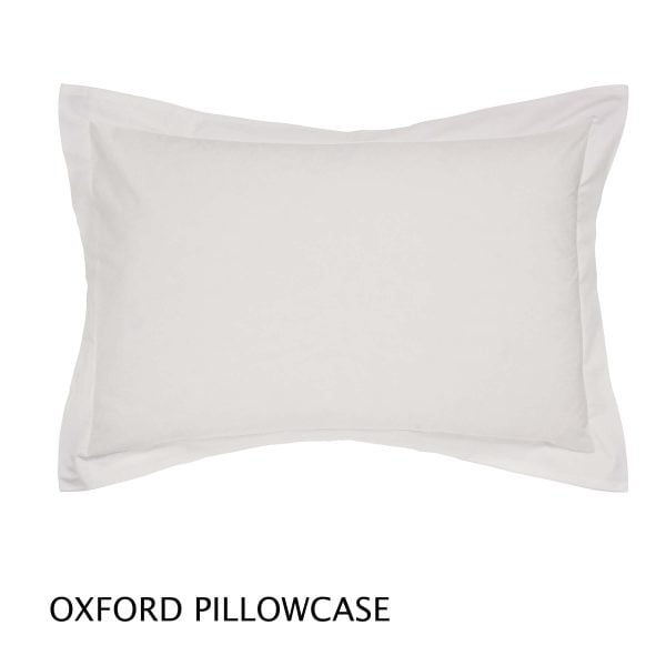 Helena Springfield 5050 Percale Oxford Pillowcase Silver | Bed Sava