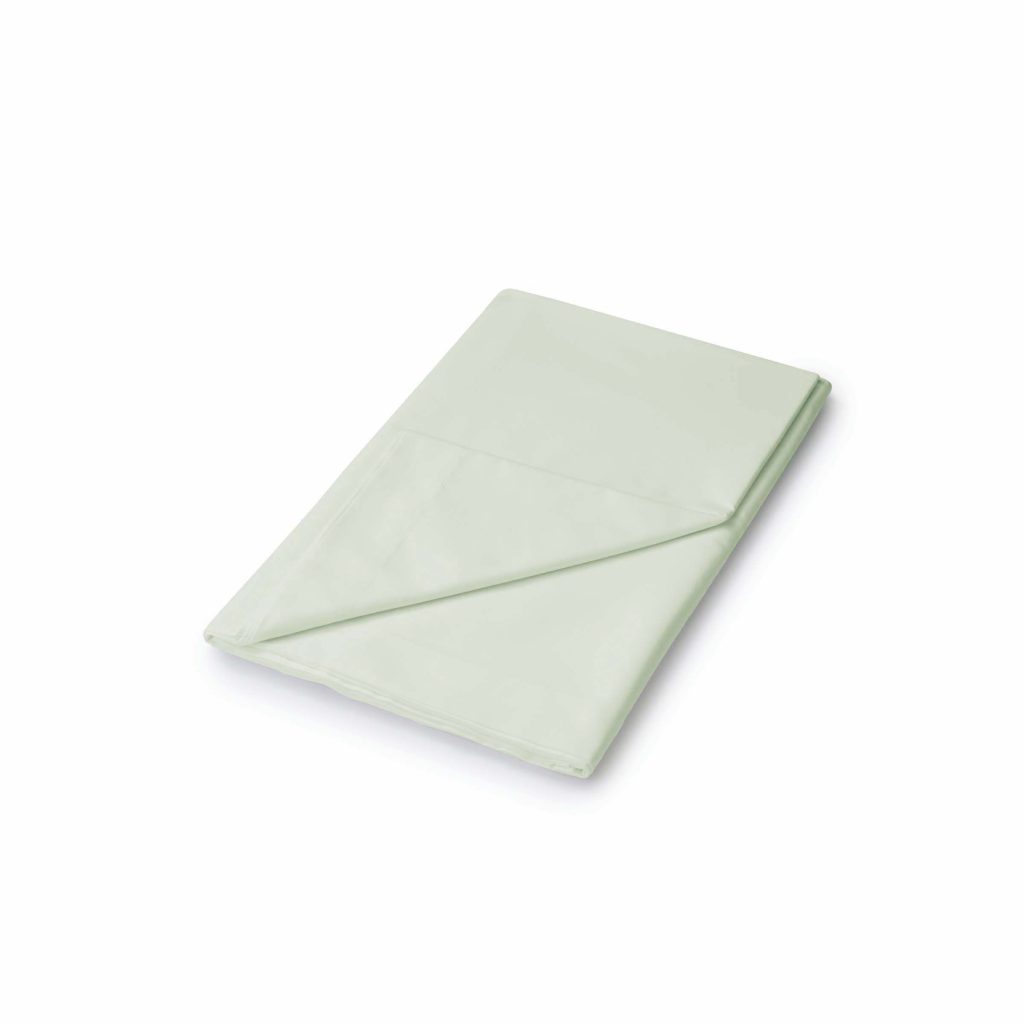 Helena Springfield Plain Soft Green Kingsize Flat Sheet