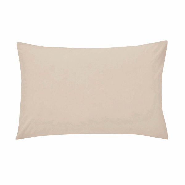 Helena Springfield 5050 Percale Standard Pillowcase Stone | Bed Sava