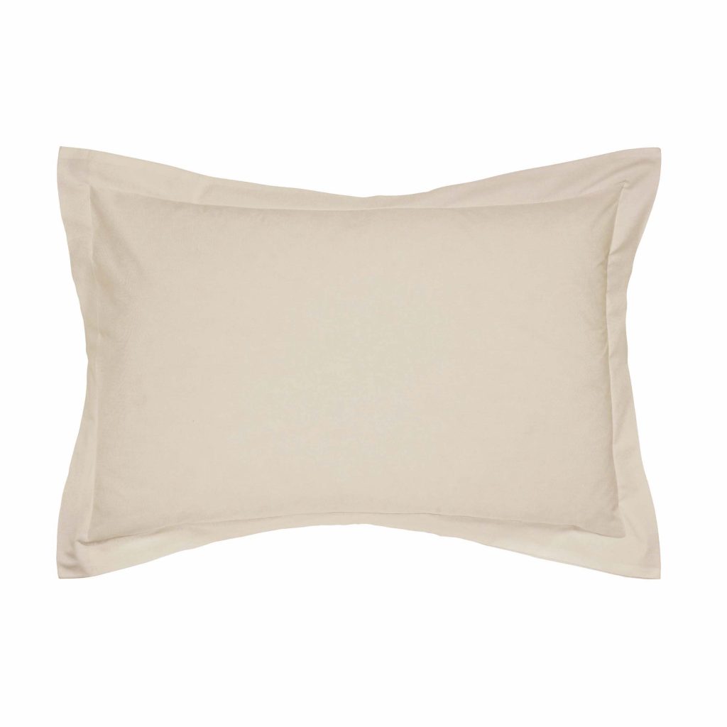 Helena Springfield, 50/50 Percale Oxford Pillowcase, Stone