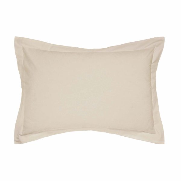 Helena Springfield 5050 Percale Oxford Pillowcase Stone | Bed Sava