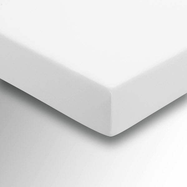 Helena Springfield 5050 Single 36cm Deep Fitted Sheet White | Bed Sava