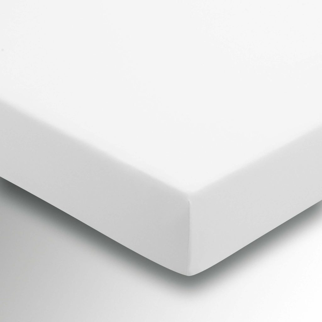 Helena Springfield 50/50 Percale, Small Double Fitted Sheet, White
