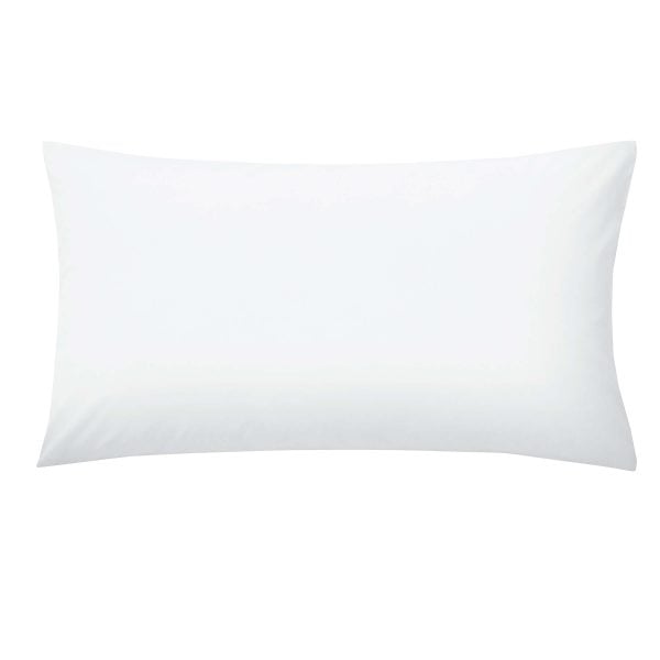 Helena Springfield Large Standard Pillowcase White | Bed Sava