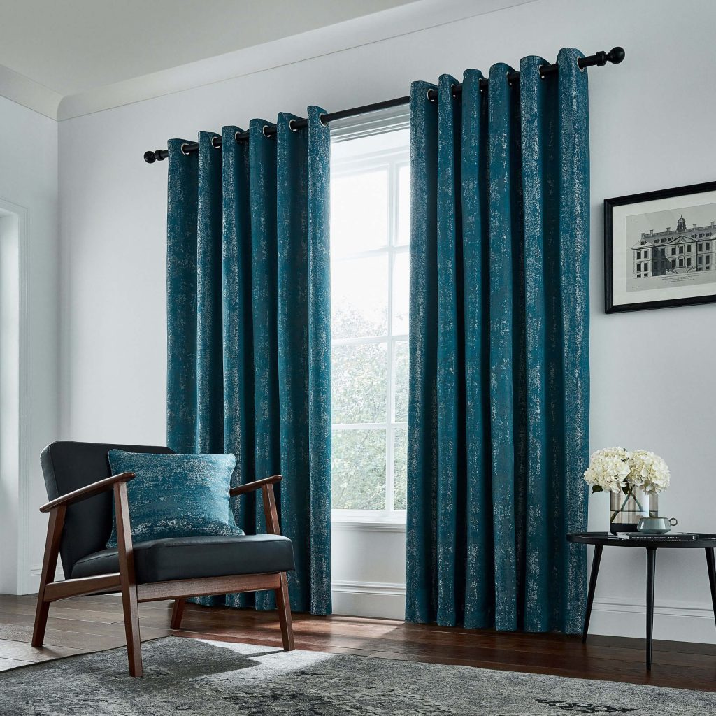 Helena Springfield Roma Lined Curtains 66" x 72", Emerald