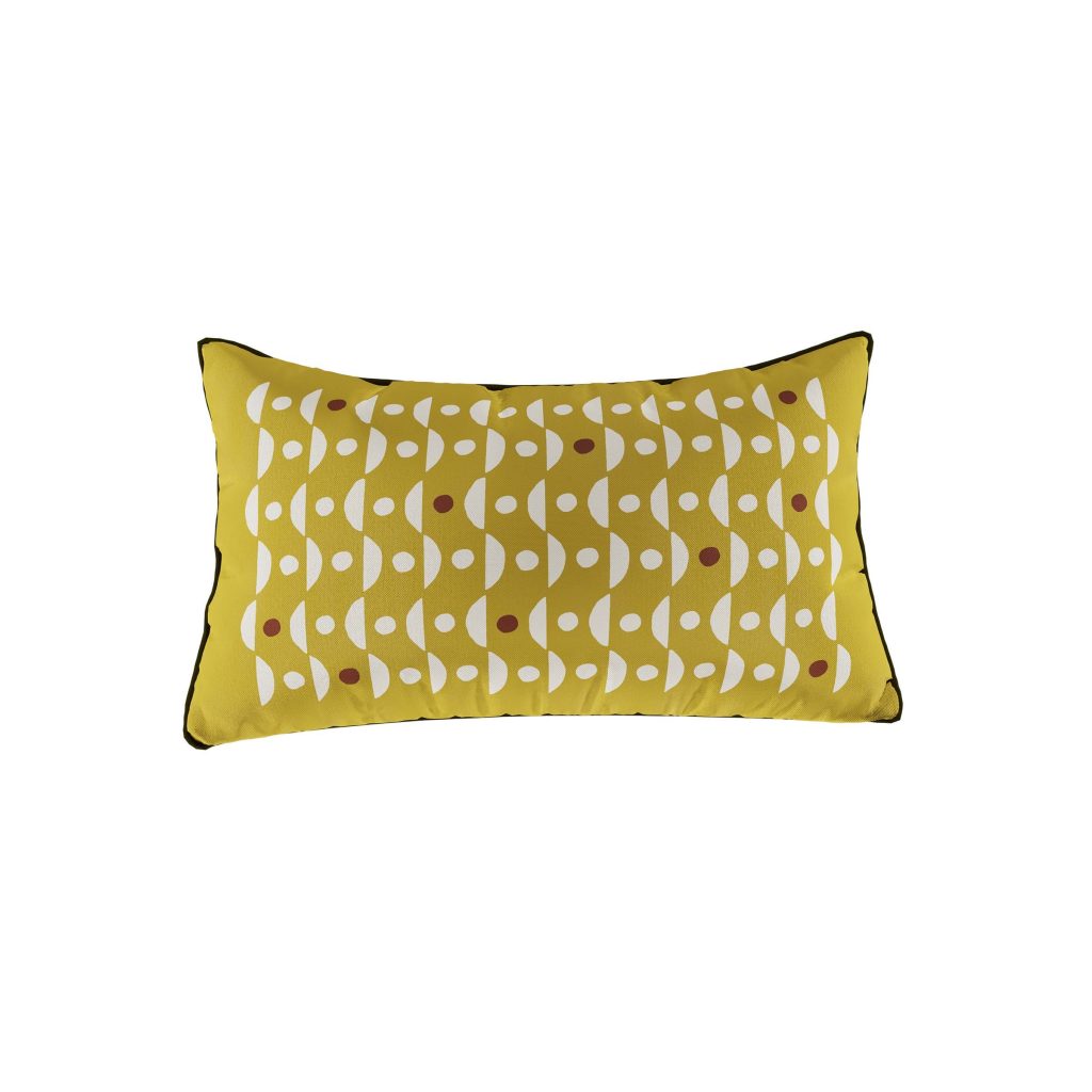 Helena Springfield Simply Scandi Felix Cushion 50cm x 30cm, Chartreuse