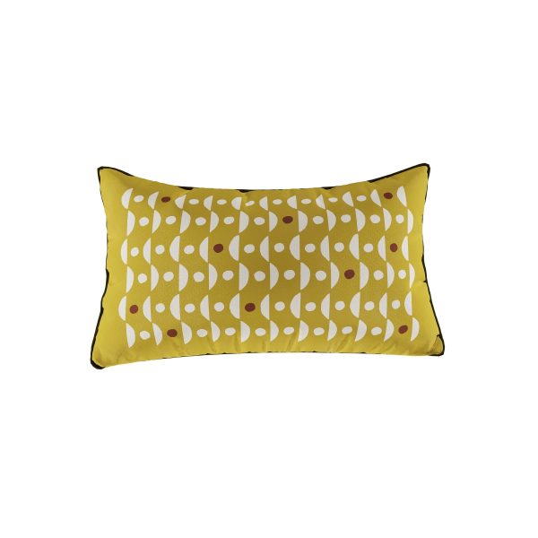 Helena Springfield Simply Scandi Felix Cushion 50cm x 30cm Chartreuse | Bed Sava